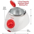 thumbnail image 2 of Good Cooking Electric Chocolate Melting Pot 1 Cup Capacity with over 30 Free Accessories, 2 of 5