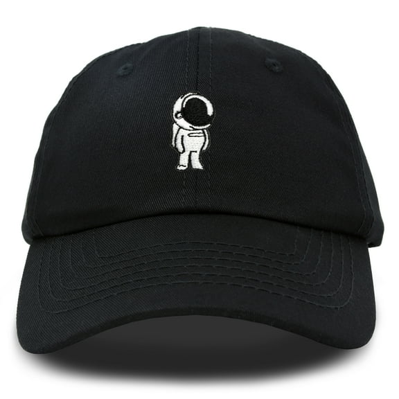 DALIX Astronaut Hat Galaxy Spaceman Baseball Caps for Men Women in Black