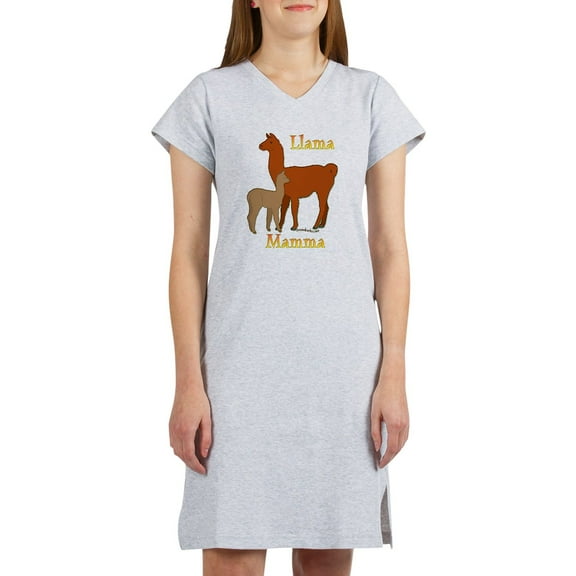CafePress - Alpaca & Cria - Women's Nightshirt