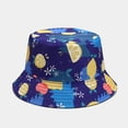 thumbnail image 3 of LinYooLi Womens Bucket Hat Fresh Fruit Pattern Reversible Men Fisherman Hat Teen Unisex Travel Sport Sun Protection Basin Hat, 3 of 8