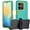 Light green + yellow, variant on Phone Case for Motorola G & G Play 5G (2025), Heavy Duty 3-Layer Hybrid Silicone Shockproof Cover with Belt Clip, for Moto G & G Play 2025 5G Protective Shell, Black