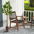 thumbnail image 4 of Costway 2 PCS 5.2 FT Tall Artificial Lemon Tree with Lemon Fruits, Cement Pot for Porch, Office, 4 of 10