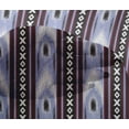 thumbnail image 4 of oneOone Viscose Chiffon Fabric Stripe & Geometric Ikat Printed Craft Fabric BTY 42 Inch Wide, 4 of 4