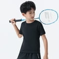 thumbnail image 5 of Hotiary Kids Summer Moisture Wicking Active Athletic Performance Undershirt Round Neck Short-Sleeve Solid Color T-Shirt Boys & Girls Teenagers Aged for 4 Years-14 Years, 5 of 8