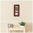 thumbnail image 2 of ArtToFrames Collage Photo Picture Frame with 4 - 3x4" Openings, Framed in Black with Deep Red and Black Mats (CDM-3926-609), 2 of 8