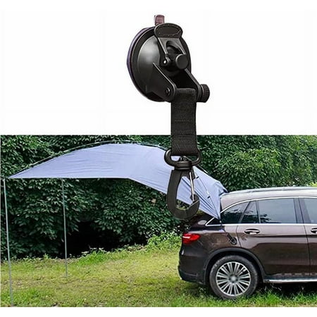 Outdoor Car Tent Suction Cup Strong Suction Cup Anchor Tie Down Camping Tarp Accessory for Car Side Awning Boat Tents Canvas Cover