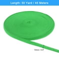 thumbnail image 2 of 50 Yards Cotton Twill Tape, 10mm Herringbone Webbing Ribbon Bias Binding Tapes Green, 2 of 7