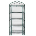 thumbnail image 2 of SUNORGREEN 4 Tier Mini Greenhouse With Sturdy Portable Shelves , COVER AND ROLL-UP ZIPPER DOOR, 2 of 9