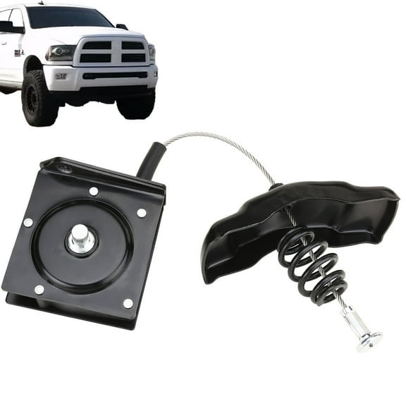 MITZONE Spare Tire Hoist Spare Tire Winch Carrier Compatible with 2002-2005 Dodge Ram 1500 2003-2012 Dodge Ram 2500 Ram 3500 Replace  924-538