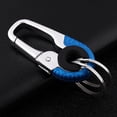 thumbnail image 6 of Cafeteriap Keychains, Creative Stainless Steel Keychain, Muda Keychain, Duty Double Layer Anti-Loss Car Keychain, 6 of 8