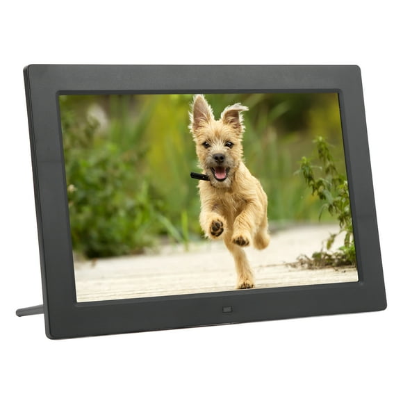 Smart Photo Frame, Powerful Storage Digital Photo Frame Mainstream Video Decoding Background Music Playing For Traveling US Plug