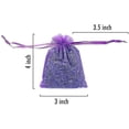 thumbnail image 3 of 100% Natural Scented Lavender Filled Sachets Insect and Moth Repellent 16 pcs, 3 of 3