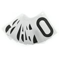 thumbnail image 3 of GOGO Flip Scoreboard Numbers 3 1/8" x 5 1/2", Visible Black Number Card, No.0-9 One Side, Price / Set, 3 of 4