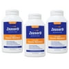 Zeasorb Super Absorbent Powder – Helps Target Excess Moisture, Talc-Free, Paraben-Free, Aluminum-Free, 2.5 oz (71 g) (Pack of 3)