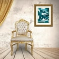 thumbnail image 3 of Alvarez, Cynthia 15x18 Gold Ornate Wood Framed with Double Matting Museum Art Print Titled - Blue Cynthia 2, 3 of 4