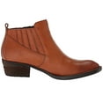 thumbnail image 3 of Born Womens Beebe Leather Almond Toe Ankle Fashion Boots, 3 of 4