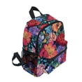 thumbnail image 2 of FORMRS Kids School Backpack with Front Zippered Pocket 12" Student Travel Daypack, Serene Floral Pattern, 2 of 6