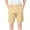Khaki, variant on Elvqul White Shorts for Men Cargo with Pockets Printed Casual Mens Shorts Loose