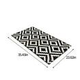 thumbnail image 3 of European Lattice Print Floor Mat, Washable Non-shedding, Non-slip Backing, for Kitchen Entrance, Bathroom Door, and Front Porch, Retro Design, a, by FAJHHA, 3 of 8