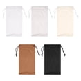 thumbnail image 2 of CHENjy 5-Pack Soft Sunglasses Pouch Microfiber Glasses Case Storage Bag with Protective Lining for Men and Women Travel Accessories, 2 of 7
