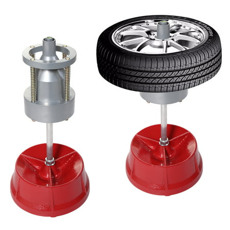 JAXPETY Pro Portable Hubs Wheel Balancer W/ Bubble Level Heavy Duty Rim Tire Cars