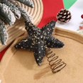 thumbnail image 4 of CuiLiyq Black Christmas Tree Ornament, Foam Sparkling Christmas Ornament Ball, For Home Holiday Wedding Party Decoration, 4 of 7