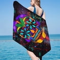 thumbnail image 2 of Zatoumnr Super Lightweight 30x60 Inch Tree Sloth Print Microfiber Towel, Square, Sandproof Beach Blanket, Multi-Purpose for Outdoor Activities, 2 of 5
