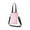 Pink, variant on Durable Water Bottle Tote Bag Yellow Handheld Holder with Front Zipper Pocket for Smartphone Keys Easy Carry Essential