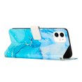 thumbnail image 3 of Dteck Colorful Painting Case Compatible with iPhone 11,PU Leather+TPU With Shockproof Kickstand Magnetic Case for iPhone 11 6.1 inch,Blue, 3 of 9
