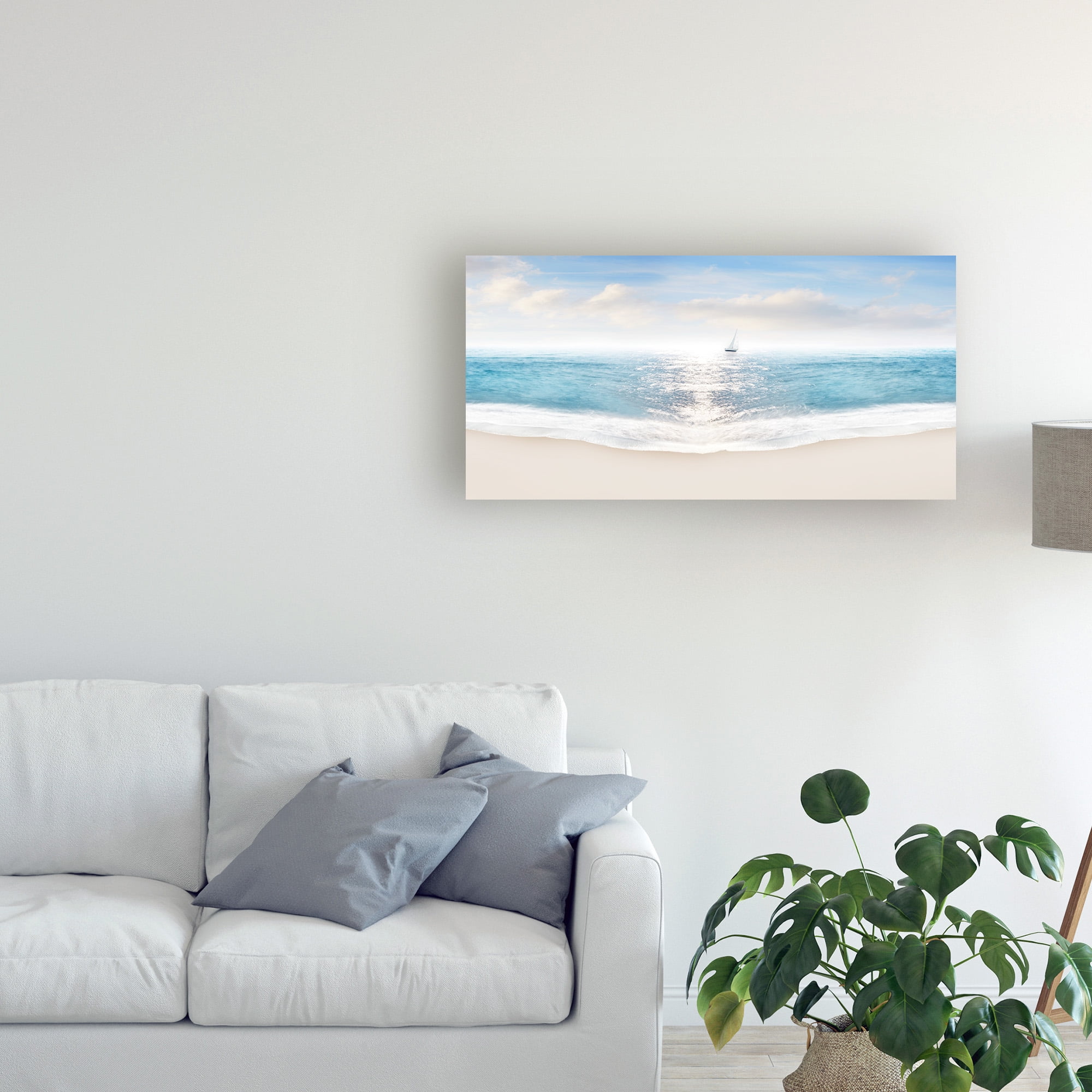 Trademark Fine Art 'Beach Photography VIII' Canvas Art by James McLoughlin
