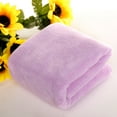 thumbnail image 2 of SHENGXINY Bath Towels Clearance Bath Towel Bathroom Set Deluxe Bath Towel Ultra Soft Cotton Towel Set High Absorbent Towel Bath Towel 32x71inch Light Purple, 2 of 4