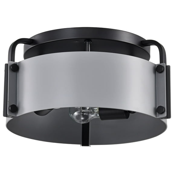 Nuvo Lighting - Altos - 3 Light Semi-Flush Mount-6.5 Inches Tall and 14 Inches