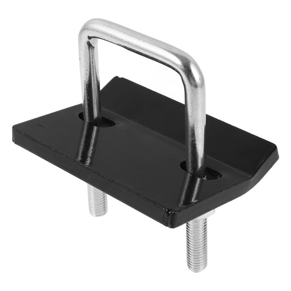 TABLZONE Trailer Coupler Attachment Hitch Tightener Clamp Iron 1 Set 4.24X4.01X2.95in