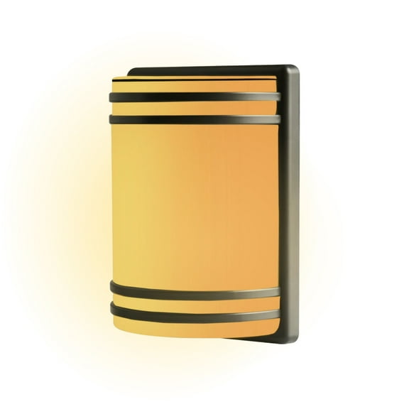 Techko Solar Wall Light - Amber or White Light