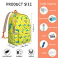thumbnail image 5 of Student Backpack with Cute Dinosaur Cartoon Pattern, Ideal Gift for School and Daily Use, 5 of 5