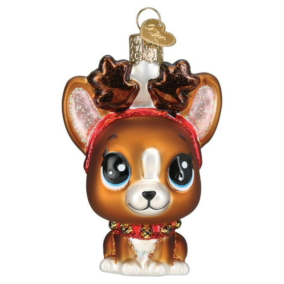 Old World Christmas Littlest Pet Shop Roxie Glass Blown Ornament for Christmas Tree