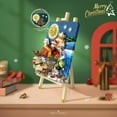 thumbnail image 3 of WJCA Christmas Mini Building Blocks 3D Painting Model (Sledge) - Simulation Particle Stereograph Collection Construction Toy & Home Decor for 14+, 3 of 5