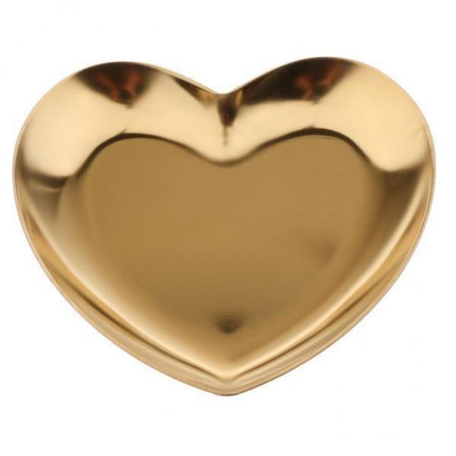 Paquete de 2 bandejas de almacenamiento jinwen para joyas Acero inoxidable 9,2 cm x 8,8 cm x 0,8 cm