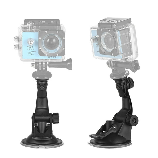 Accessoires pour caméra d'action Support voiture pour ventouse + adaptateur  de Traction pour GoPro hero 7/6/5/4 SJCAM / YI 