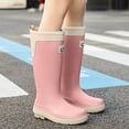thumbnail image 6 of YLYL Women's Knee High Rain Boots Waterproof No Slip Rubber Sole Outdoor Work Garden Mud Boots, 6 of 7
