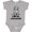 AC-Heather Grey, variant on I Love My Goldendoodle Dog Boys or Girls Baby Bodysuit