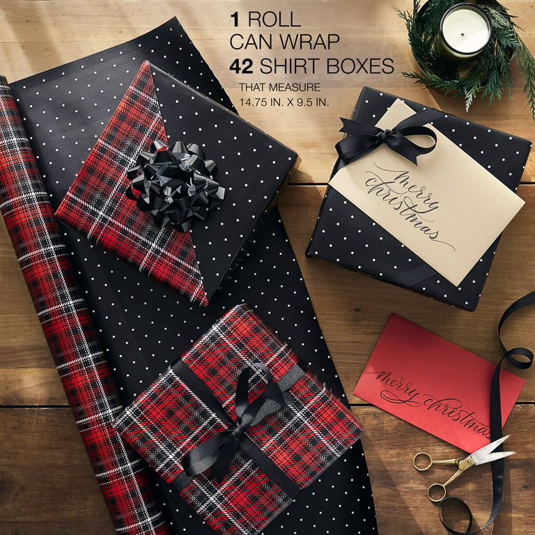 Black Wrapping Paper at