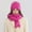 503_Hot Pink, variant on Women's Scarf Hat And Gloves Set Ladies' Winter Warm Knitted Bowknot Cute Embroidered Hat And Street Style Scarf And Hat Set, Women's Accessories Scarf ,Hat,& Gloves