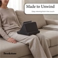 thumbnail image 3 of Brookstone Tablet Cushion Stand , Soft Phone Holder, Book Lap Desk, Black, 3 of 7