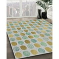 thumbnail image 2 of Ahgly Company Indoor Rectangle Patterned Khaki Green Novelty Area Rugs, 4' x 6', 2 of 6