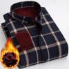 thumbnail image 1 of RKSTN Polyester Blouse en pour Hommes Hommes Décontractée Patchwork Mode à Carreaux Col Rabattable Bouton Manches Longues Ajout de Molleton Garder au Chaud Chemise Blouse Chandail à Capuchon à Fermeture Éclair, 1 of 4