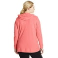 thumbnail image 2 of Plus Size Just My Size® Slubbed Hoodie Color: Dada Gray Size: 2X, 2 of 5