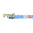 eRatchet 2" TieDown Ratchet Straps w/ F Track Hooks & Spring E