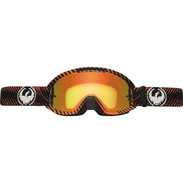 Rapid System Dragon MDX Black Motocross Roll Off goggles clear anti fog lens 