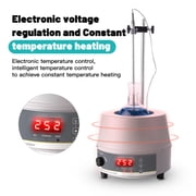 LAB FISH 500ml Digital Heating Mantle Stirrer, 250W Lab Hot Plate Magnetic Stirrer with Temperature Probe & Timer for Chemistry Lab